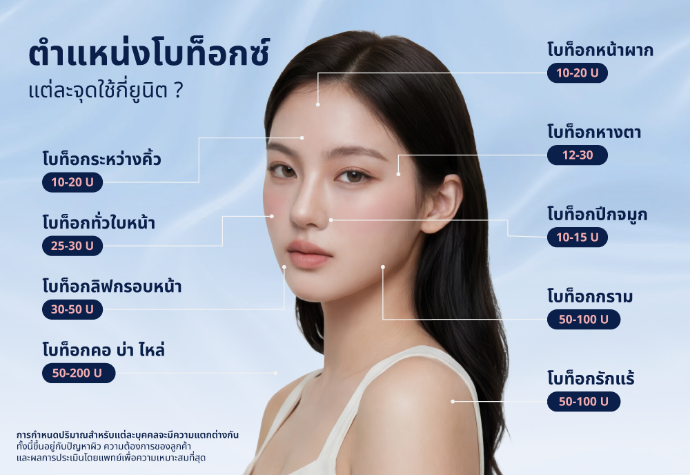 หัตถการฉีดโบท็อกซ์ Botox Riko Clinic